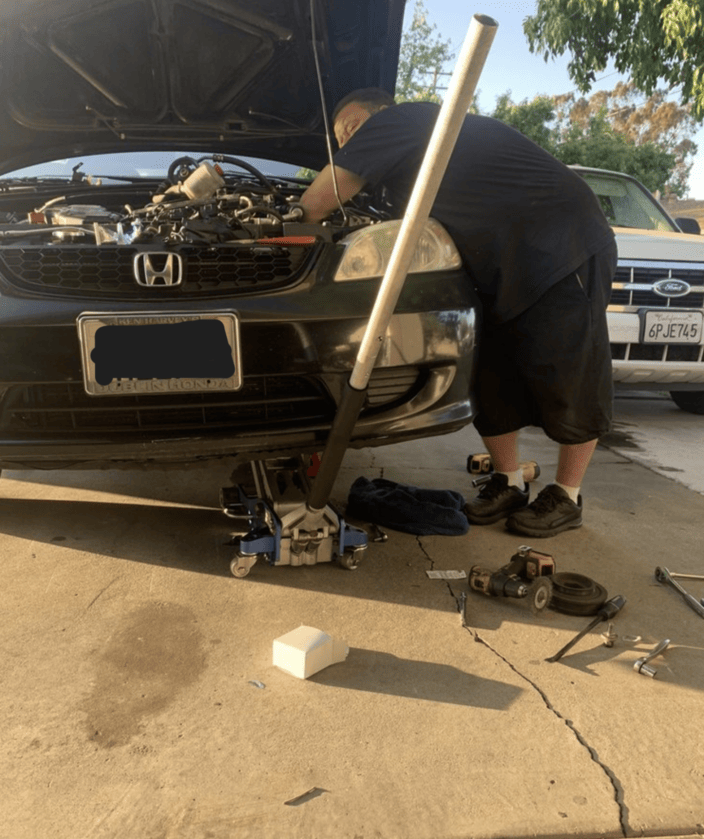 this image shows brake repair in North Las Vegas, NV